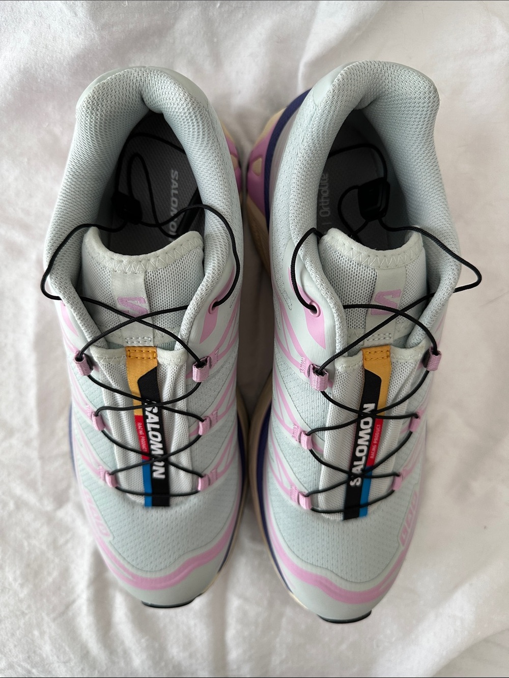 New wo box Salomon XT-6 Ice flow/Orchid 9.5M or 10.5W - Picture 4 of 7